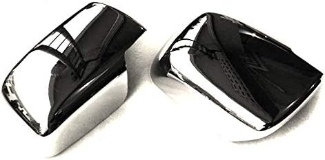 Casinlog Side Door Rearview Mirror Cover Trims Car Accessories Fit for X-Trail 2008-2013