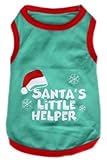 Pet Clothes SANTAS LITTLE HELPER Dog T-Shirt - Extra-Large