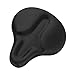 Bike Seat Cover, Xmifer Oversize Bike Seat Cushion Extra Soft Gel Bike Seat Cover Exercise Bike Seat Cover for Women Men Comfortable Bicycle Seat Cover for Exercise Bike Spin Bike Cruiser Bike