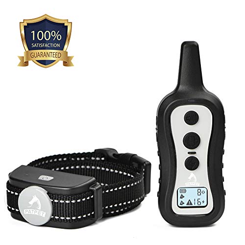 PATPET Dog Training Collar with Remote W/3 Training Modes, Beep