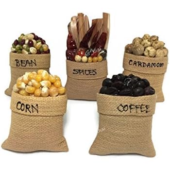5 PC Miniature Fruit Food Vegetable Magnet Souvenir Collection 3D Fridge Refrigerator Magnet Hand Made Furniture Decor (Bean,Coffee,Corn,Cardamom,Spices) 01