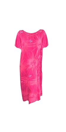 red kaftan dress
