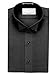 Neil Allyn Men's Black Wing Collar 1/4