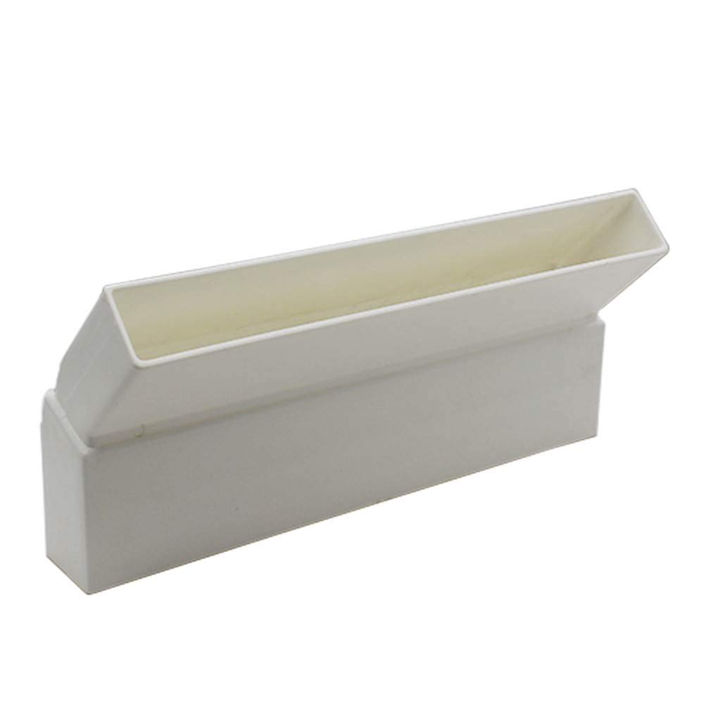 Kair 45 Degree Vertical Elbow Bend 234mm x 29mm - 9 x 1 inch Rectangular Plastic Ducting Adaptor — image 1