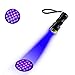 BESTSUN Handheld Ultraviolet 21 LED Flashlight - Find Pet Stains/Odors on Carpets, Detecting Rugs and Bed Sheets, UV Flashlight, Black Light Flashlight, Black Lights Handheld Flashlights