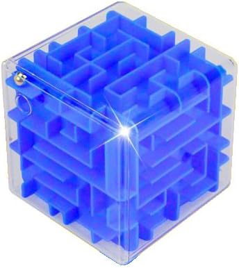 Anthonygift 3D magic cube puzzle stereo labyrinth toy ball balance early gift ball maze toys Fun and Challenge For Teenagers