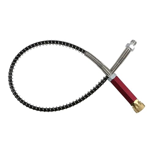 36-Inch PCP Air Hose 4500PSI – High-Pressure Microbore Hose With Water-Oil Separator & Quick-Release Kit For Scuba Tanks & Hand Pumps