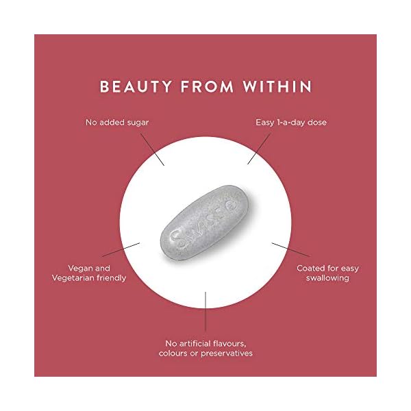 Swisse-Beauty-Hair-Skin-Nails-Tablets-Supports-Collagen-Production-Vegan-Supplement-60-Tablets Swisse Beauty Hair, Skin & Nails Tablets | Supports Collagen Production | Vegan Supplement | 60 Tablets