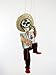 Leos Imports Mexican Puppet Marionette (Day of The Dead)