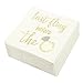 50 Pack Bachelorette Party Napkins, Last Fling Before the Ring Decorations (5 x 5 In)