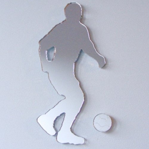 Super Cool Creations Footballer Mirrors - 60cm x 25cm