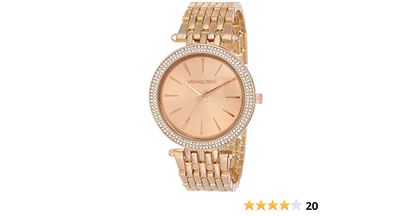 MK3192 Analog Quartz Rose Gold Watch 