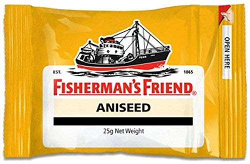 Fisherman's Friend Aniseed Lozenges 25g, (Pack of 6)