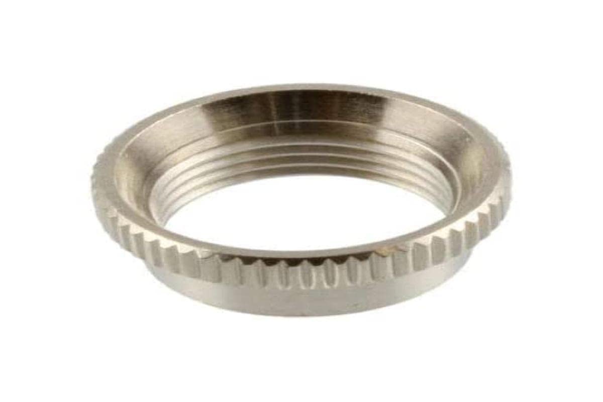 Allparts EP 4923-001 Nut for Toggle Switch Nickel Replacement and Small Parts for Electric Guitar
