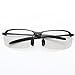 Cyxus Gaming Glasses Blue Light Blocking Reduce Eye Strain (Clear Grey Lens)