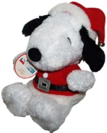 Peanuts SNOOPY Hallmark 2007 PLUSH 10" SANTA CLAUS