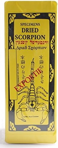 Specimens Dried Scorpion Surprise Gag Gift Rattling Joke Card