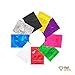 Mylar Resealable Smell Proof Ziplock Bag 7.5 x 10 cm (100, Blue)