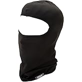 MSR Balaclava Facemask Black – Stretchable Cold-Weather Face Mask for Skiing, Motorcycling & Winter Sports
