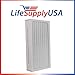 LifeSupplyUSA Particle Air Cleaner Filter Replacement Compatible with Blueair 400 Series Air Cleaners 400PF 401 401PF 410B 402 403 410 450E 455 455EB