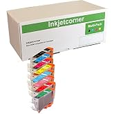 Inkjetcorner Compatible Ink Cartridges Replacement for CLI-8 for use with Pro9000 Mark II (8-Pack)