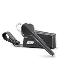 Plantronics Auricular Bluetooth auricular bluetooth, VOYAGER 3240 carga con carcasa, compatible con iPhone y iPad, Diamond Black