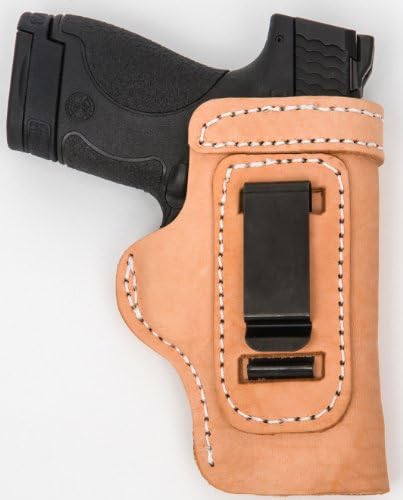 Pro Carry LT Leather Inside The Waistband Gun Holster For Glock 17 19 20 21 22 23 26 27 29 30 31 32 33 36 and Glock 42 Right Hand