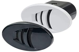 Marinco 10079 12V Drop-in H Horn with Black and White Grills