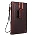 Genuine Italian Full Real Leather Case for iPhone 8 Book Wallet Thin Cover Handmade Luxury Cards Slots Retro Classic Slim Holder DavisCase
