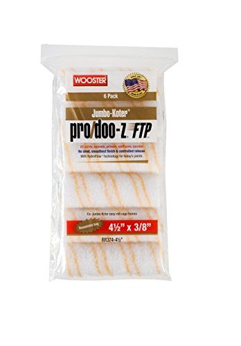 Wooster Brush RR374-4 1/2 Pro/Doo-Z FTP Paint Roller with 3/8