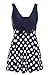 Sexyin Women's One Piece Swimdress Plus Size Swimwear Push up Boxers Bathing Suit