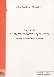 Éléments de macroéconomie keynésienne