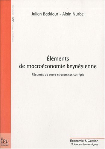 Éléments de macroéconomie keynésienne