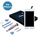 RSTH LCD Screen Touch Digitizer Display Frame Assembly Replacement Kit for iPhone 6 - White