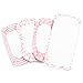 Bassinet Bed Sheets – Premium Bassinet Fitted Sheet for Halo, Mika Micky, Maxi COSI & Others - 4 Pack - 100% Jersey Knit - Bassinet Bedding for Standard Size Oval or Halo Bassinet Pads for Girls