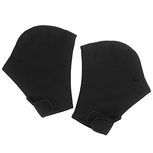 image for F Flammi Flammi Swim Training Gloves Aquatic Fitness Water Resistance 