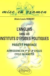 L' anglais dans les instituts d'études politiques