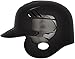 Rawlings Coolflo Single Flap Batting Helmet for Right Handed Batter, Black, Medium