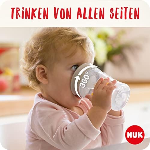 Magic Cup Trinklernbecher | 8+ Monate | 230 ml | auslaufsicherer 360°-Trinkrand | blau | 2 Stück