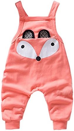 Molil Kids Baby Girls Boys Baggy Cartoon Fox Harem Pants