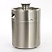 64 oz Homebrew Keg System Kit for Home Brew Beer - with a Beer Dispensor, Mini CO2 Regulator and a 64 Ounce Stainless Steel Keg