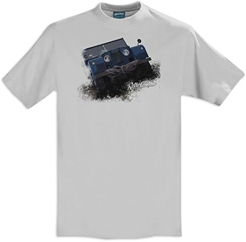 RetroClassic Mens 1948 Land Rover Series 1 Crew Neck T-Shirt
