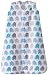 HALO SleepSack, Micro-Fleece Wearable Blanket, Swaddle Transition Sleeping Bag, TOG 1.0, Elephant Texture, Small, 0-6 Months