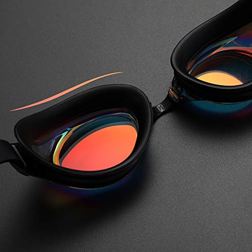 image for aegend Swim Goggles, Swimming Goggles of Flat Lens for Men Women Adult