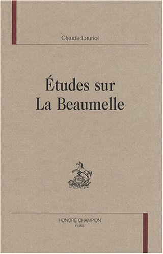 Études sur La Beaumelle