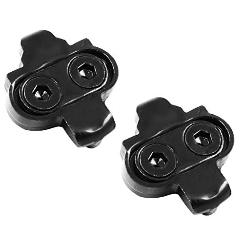 MARQUE Bike Cleats Compatible with Shimano SPD – Cleat Set for Indoor Cycling, Outdoor Road Cycling, Mountain Biking, Designed for Women and Men Clipless Cycle Shoe