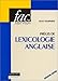 Précis de lexicologie anglaise by 