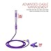 MEE audio Sport-Fi M6 Noise Isolating In-Ear Headphones with Memory Wire (Purple)