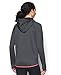 Under Armour Women's Storm Armour Fleece Icon Hoodie, Carbon Heather/Brilliance, Medium