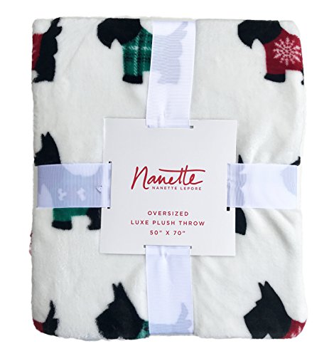 Nanette Holiday Lepore Christmas Scottie Dogs In Sweaters Luxe